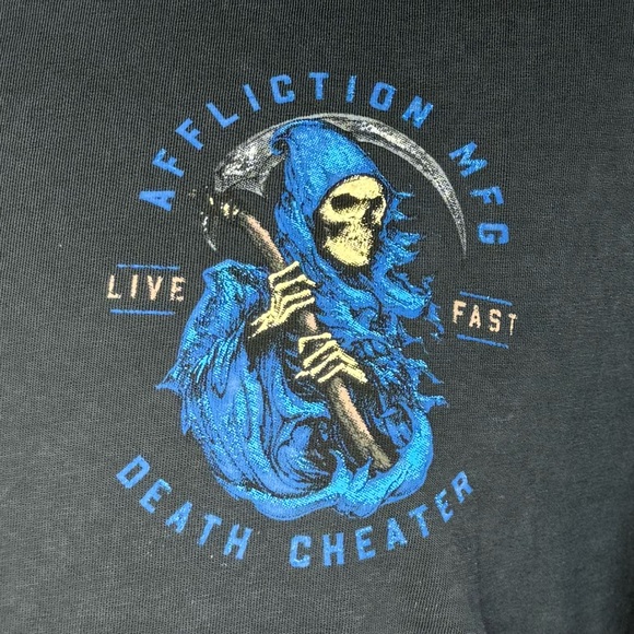 Affliction Men's Short Sleeve Graphic T-shirt -Size: XL/2XL- NWT - Picture 5 of 11